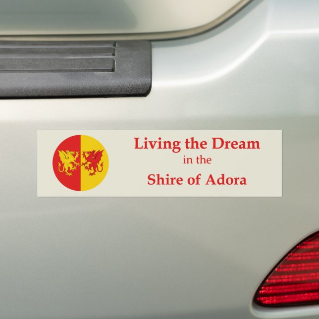 SCA Adora Bumper Sticker Autoaufkleber (Auf Auto)