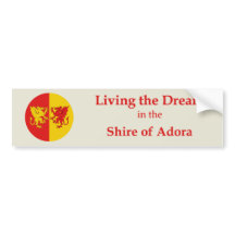 SCA Adora Bumper Sticker