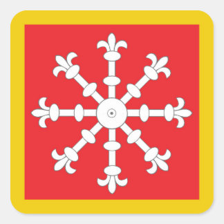 SCA AEthelmearc Populace Abzeichen Quadratischer Aufkleber