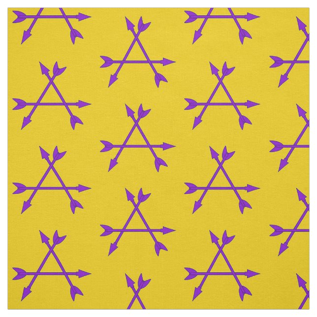 SCA Arrow's Flight Populace Abzeichen Fabric Stoff (Muster)