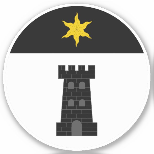 SCA Bordergate Vinyl Sticker (Vorderseite)