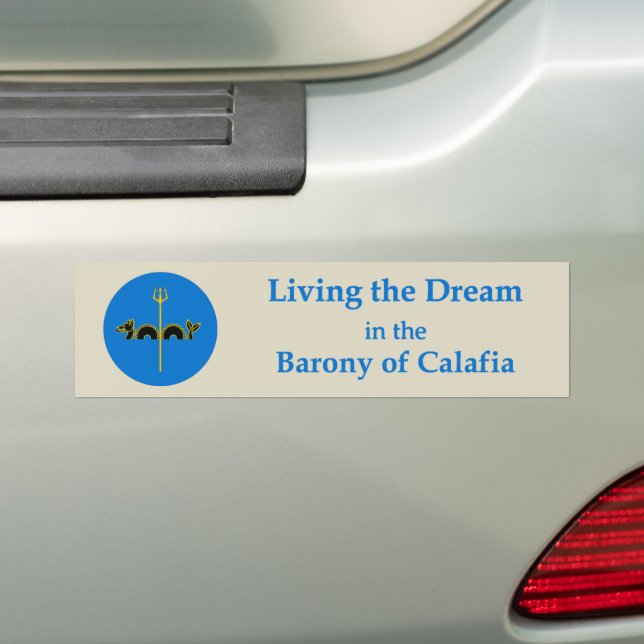 SCA Calafia Bumper Sticker Autoaufkleber (Auf Auto)