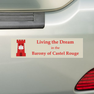 SCA Castel Rouge Aufkleber Autoaufkleber