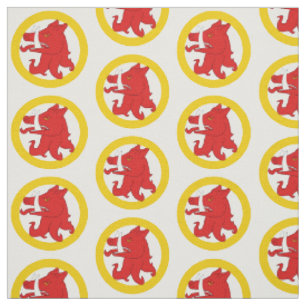 SCA Coeur d'Ennui Populace Abzeichen Fabric Stoff