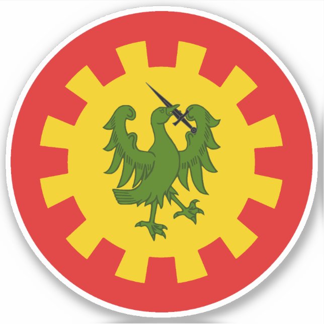 SCA College of Saint Christina Vinyl Sticker (Vorderseite)