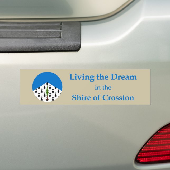 SCA Crosston Bumper Sticker (En voiture)