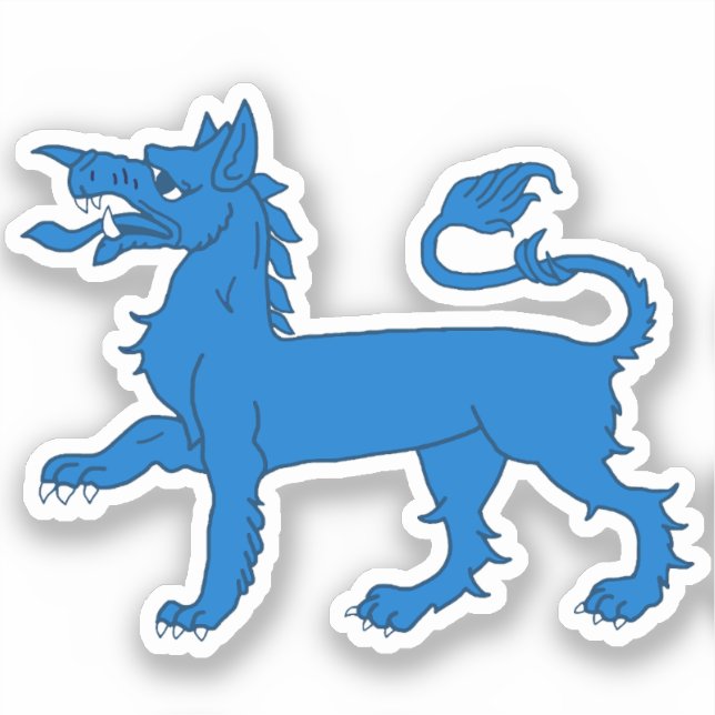 SCA East Kingdom Custom-Cut Vinyl Sticker (Vorderseite)