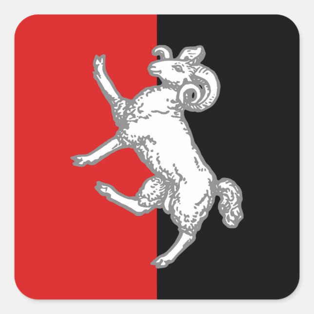 SCA Gleann Abhann Populace Abzeichen Sticker (Vorderseite)