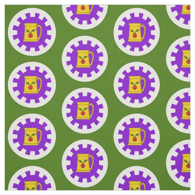 SCA Greyfells Populace Abzeichen Fabric Stoff (Muster)