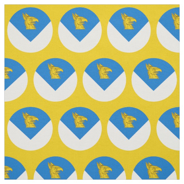 SCA Gryphon's Lair Populace-Abzeichen-Stoff Stoff (Muster)