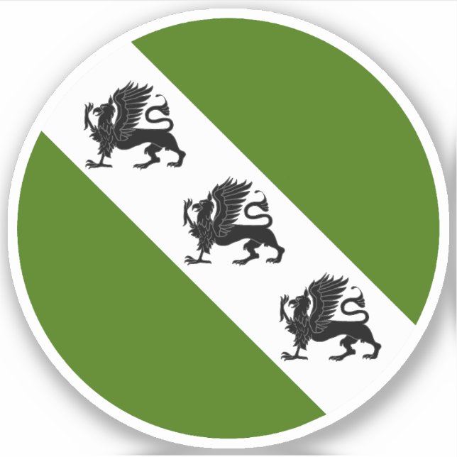 SCA Gryphonwald Vinyl Sticker (Vorderseite)