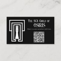 SCA Guild of Osiris Cards