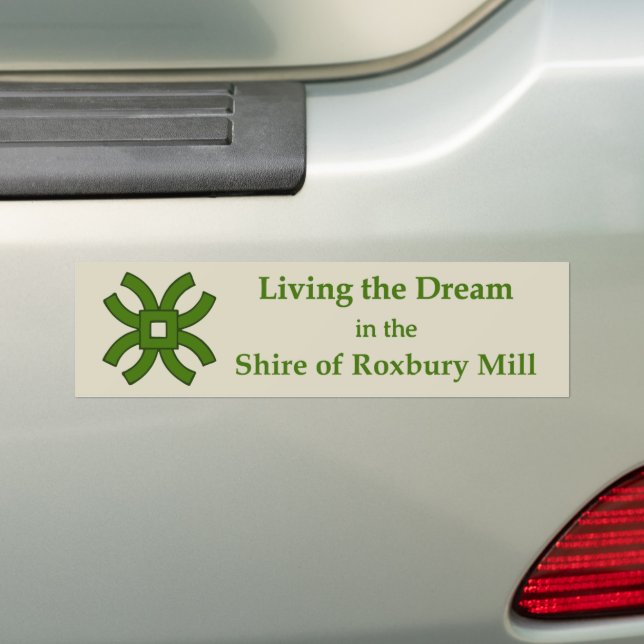 SCA Roxbury Mill Bumper Sticker (En voiture)