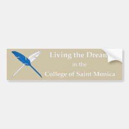SCA Saint Monica Bumper Sticker Autoaufkleber