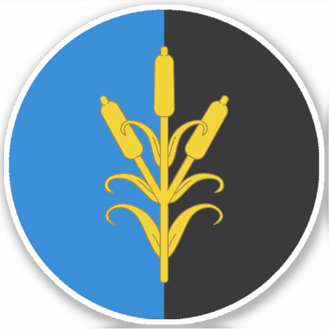 SCA Saint Sin's Bog Vinyl Sticker (Vorderseite)