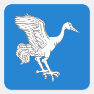SCA Sentinels Behalten Populace-Abzeichen Quadratischer Aufkleber