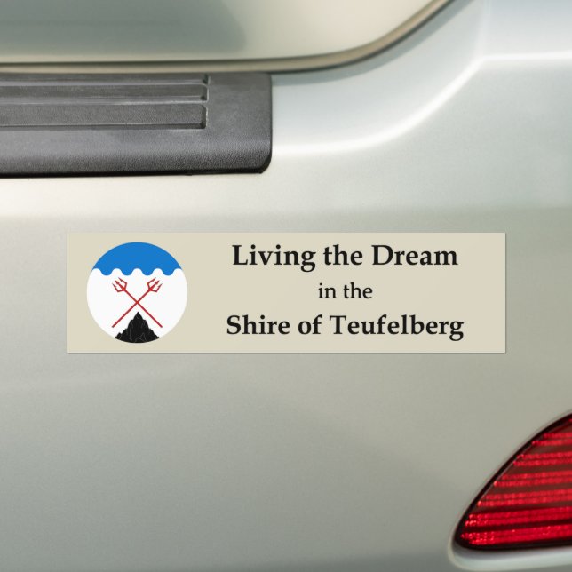 SCA Teufelberg-Aufkleber Autoaufkleber (Auf Auto)