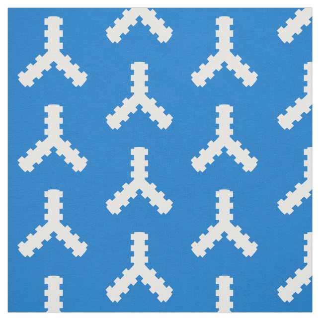 SCA Twin Moons Populace Abzeichen Fabric Stoff (Muster)