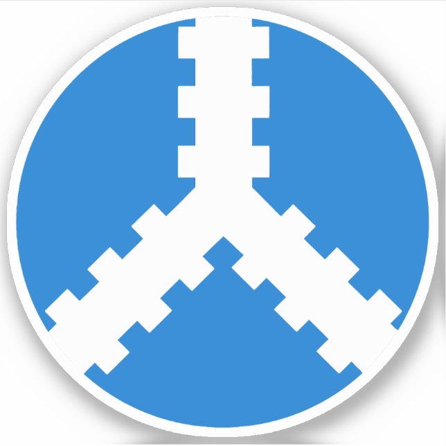 SCA Twin Moons Vinyl Sticker (Vorderseite)