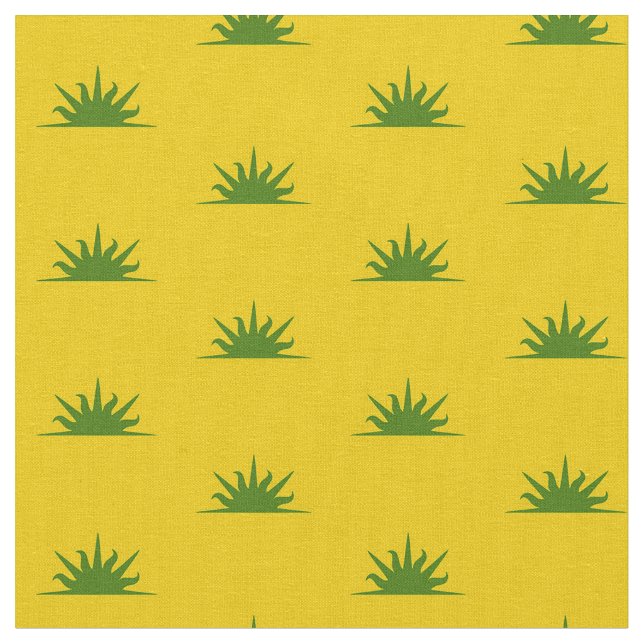 SCA West Kingdom Populace Abzeichen Fabric Stoff (Nahaufnahme)