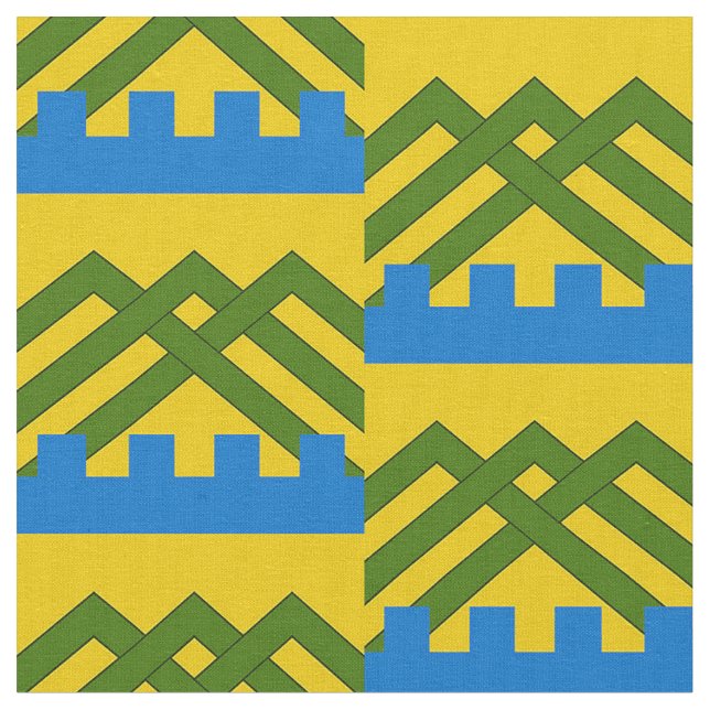 SCA Wyldewode Populace Abzeichen Fabric Stoff (Nahaufnahme)