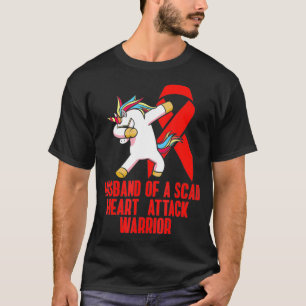 SCAD Heart Attack Survivor Patient US Warrior Awar T-Shirt
