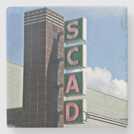 SCAD Savannah Marble Stone Untersetzer. Steinuntersetzer