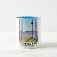 Scafell Pike, Cumbria, Vintage Reiseplakat