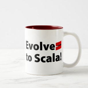 Scala Tasse oder Stein, entwickeln Logo