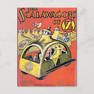 Scalawagons aus Oz Postkarte