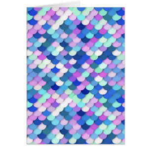 "Scales Dragon" - bleu, orchidée et lavande