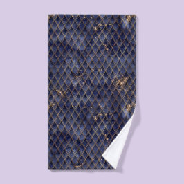 Scales Dragon Shimmergeant Navy & Gold Sparkles