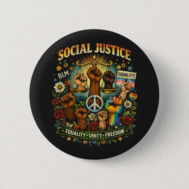 Scales of Justice Button (Vorderseite)