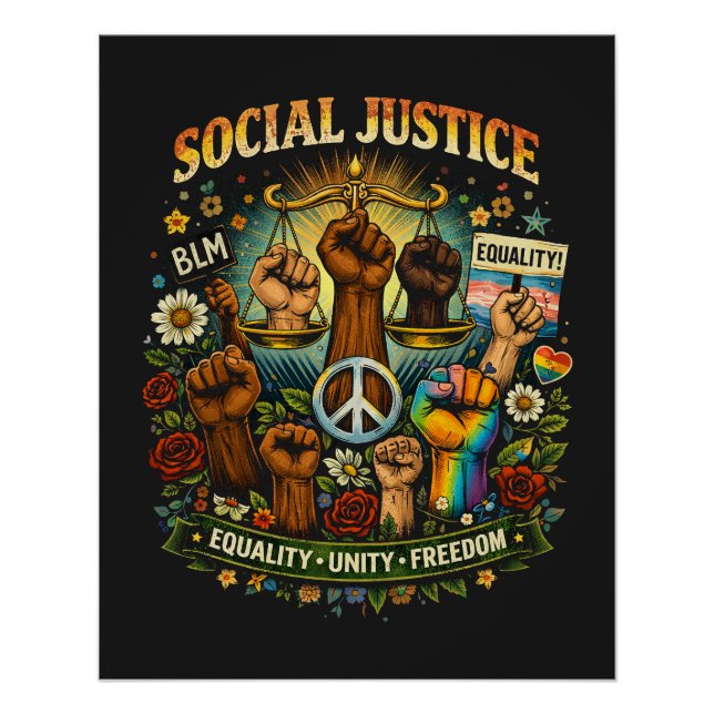 Scales of Justice Poster (Vorderseite)