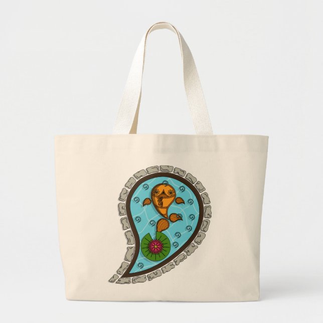 Scales Tote Bag Jumbo Stoffbeutel (Vorne)