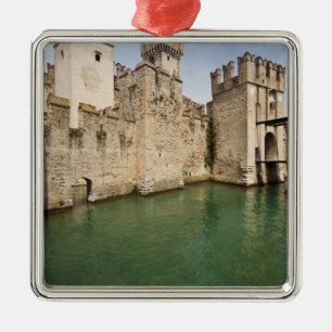 Scaliger-Schloss, Sirmione, Provinz Brescia, Silbernes Ornament