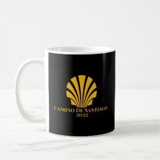 Scallop Muschel Camino De Santiago 2022 Kaffeetasse