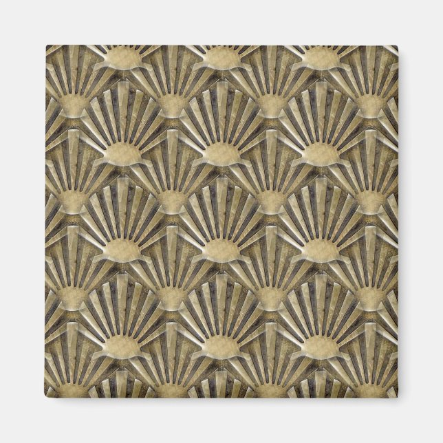 Scallop Muschel Camino de Santiago Magnet (Vorne)