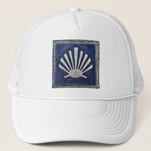Scallop Muschel Camino de santiago Truckerkappe