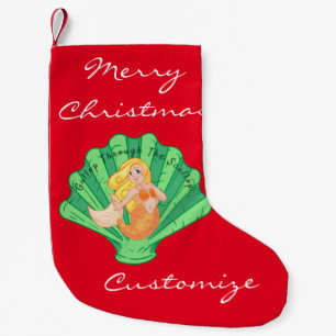 Scallop Muschel Mermaid Thunder_Cove Kleiner Weihnachtsstrumpf