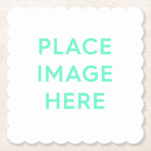 Scallop Square Untersetzer