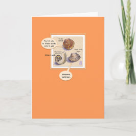 Scallop Trio New Neighbour Card Karte