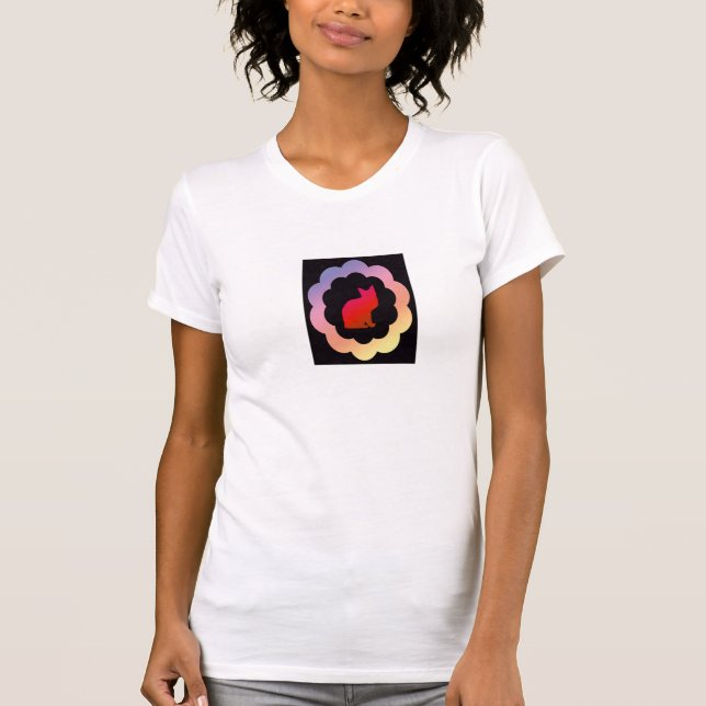 Scalloped Kitty - T-Shirt (Vorderseite)