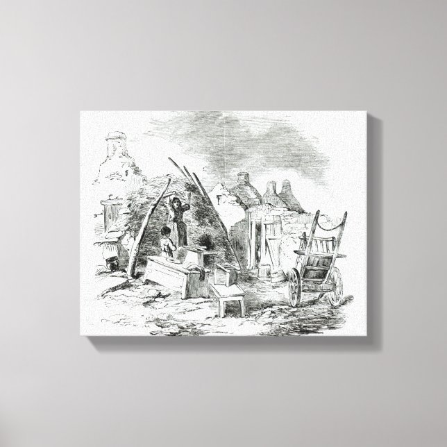 Scalpeen of Tim Downs, at Dunmore Leinwanddruck (Vorderseite)