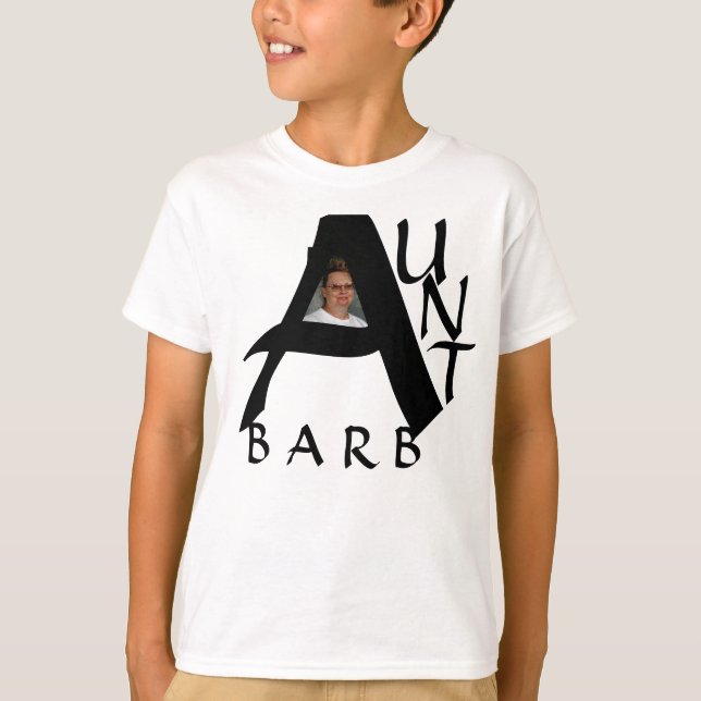scan0003, A, U, N, T, B A R T-Shirt (Vorderseite)