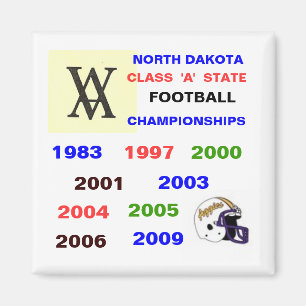 Scan, 1023200615323_AggieFBhelmet, NORTH DAKOTA… Magnet