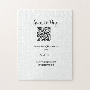 Scan-QR-Code bezahlen Fügen Sie E-Mail-Daten der W