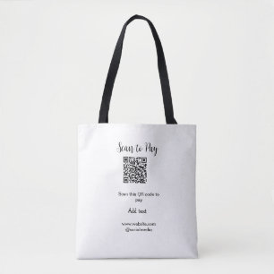 Scan-QR-Code bezahlen Fügen Sie E-Mail-Daten der W Tasche