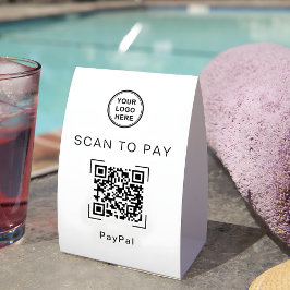 Scan to Pay | Modern Temporary Payment Solution Tischaufsteller