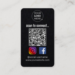 Scan zum Herstellen einer Verbindung QR-Code für Visitenkarte